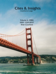 Cites & Insights 6, 2006