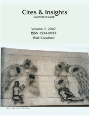 Cites & Insights 7, 2007